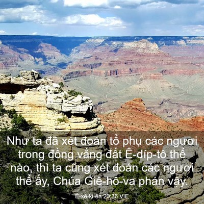 Picture 03 - Ê-xê-ki-ên 20:36 VIE - Như ta đã xét đoán tổ phụ các ngươi - Bible Verse Picture