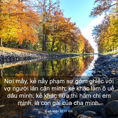 Picture 03 - Ê-xê-ki-ên 22:11 VIE - Nơi mầy, kẻ nầy phạm sự gớm ghiếc - Bible Verse Picture