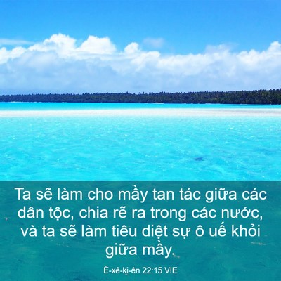 Picture 03 - Ê-xê-ki-ên 22:15 VIE - Ta sẽ làm cho mầy tan tác giữa các dân - Bible Verse Picture