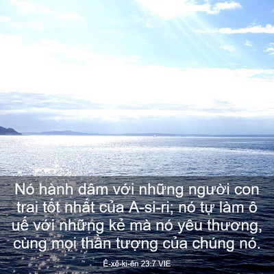Picture 03 - Ê-xê-ki-ên 23:7 VIE - Nó hành dâm với những người con trai - Bible Verse Picture