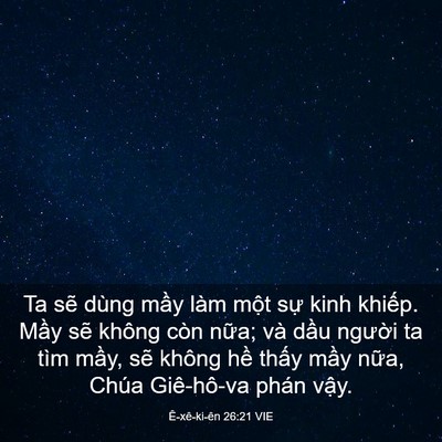 Picture 03 - Ê-xê-ki-ên 26:21 VIE - Ta sẽ dùng mầy làm một sự kinh khiếp. - Bible Verse Picture