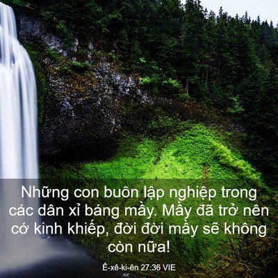 Picture 03 - Ê-xê-ki-ên 27:36 VIE - Những con buôn lập nghiệp trong các dân - Bible Verse Picture
