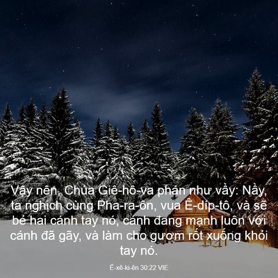 Picture 03 - Ê-xê-ki-ên 30:22 VIE - Vậy nên, Chúa Giê-hô-va phán như vầy: - Bible Verse Picture