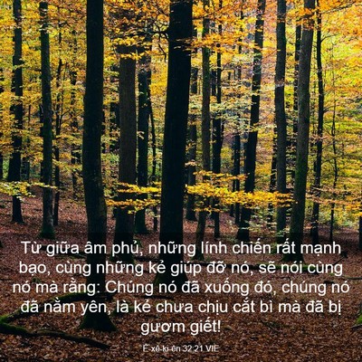 Picture 03 - Ê-xê-ki-ên 32:21 VIE - Từ giữa âm phủ, những lính chiến - Bible Verse Picture
