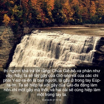 Picture 03 - Ê-xê-ki-ên 37:19 VIE - thì ngươi khá trả lời rằng: Chúa - Bible Verse Picture
