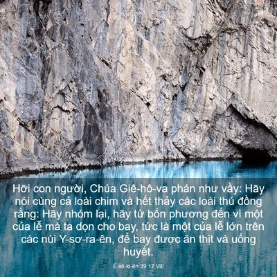Picture 03 - Ê-xê-ki-ên 39:17 VIE - Hỡi con người, Chúa Giê-hô-va phán như - Bible Verse Picture
