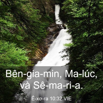 Picture 03 - Ê-xơ-ra 10:32 VIE - Bên-gia-min, Ma-lúc, và - Bible Verse Picture