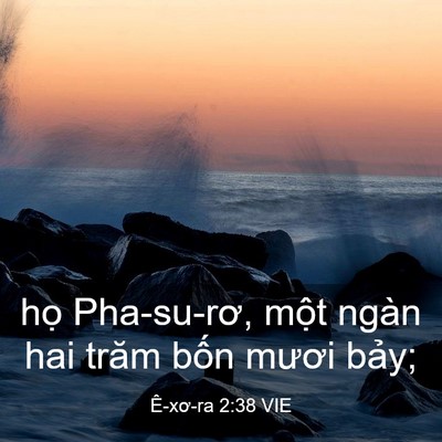 Picture 03 - Ê-xơ-ra 2:38 VIE - họ Pha-su-rơ, một ngàn hai trăm bốn - Bible Verse Picture