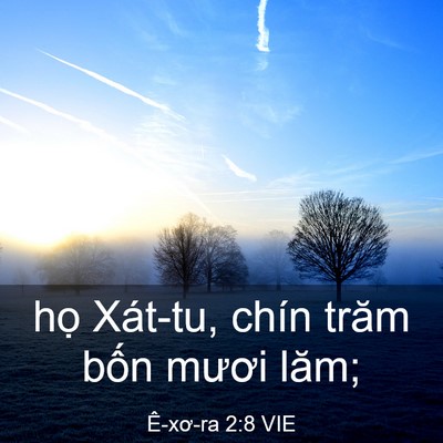 Picture 03 - Ê-xơ-ra 2:8 VIE - họ Xát-tu, chín trăm bốn mươi - Bible Verse Picture