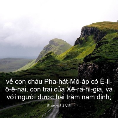 Picture 03 - Ê-xơ-ra 8:4 VIE - về con cháu Pha-hát-Mô-áp có - Bible Verse Picture
