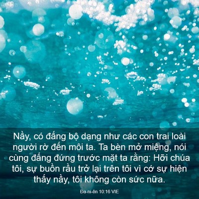 Picture 03 - Ða-ni-ên 10:16 VIE - Nầy, có đấng bộ dạng như các con trai - Bible Verse Picture