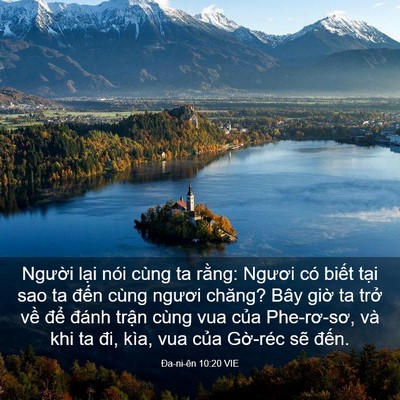 Picture 03 - Ða-ni-ên 10:20 VIE - Người lại nói cùng ta rằng: Ngươi có - Bible Verse Picture