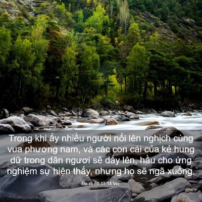 Picture 03 - Ða-ni-ên 11:14 VIE - Trong khi ấy nhiều người nổi lên - Bible Verse Picture