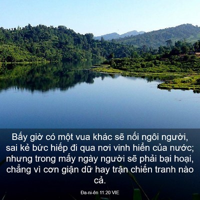 Picture 03 - Ða-ni-ên 11:20 VIE - Bấy giờ có một vua khác sẽ nối ngôi - Bible Verse Picture
