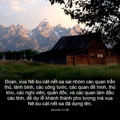 Picture 03 - Ða-ni-ên 3:2 VIE - Đoạn, vua Nê-bu-cát-nết-sa sai nhóm các - Bible Verse Picture