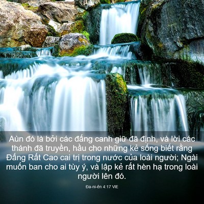 Picture 03 - Ða-ni-ên 4:17 VIE - Aùn đó là bởi các đấng canh giữ đã - Bible Verse Picture