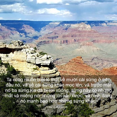 Picture 03 - Ða-ni-ên 7:20 VIE - Ta cũng muốn biết lẽ thật về mười - Bible Verse Picture