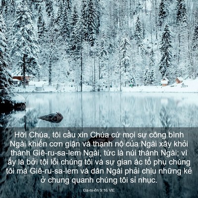 Picture 03 - Ða-ni-ên 9:16 VIE - Hỡi Chúa, tôi cầu xin Chúa cứ mọi sự - Bible Verse Picture