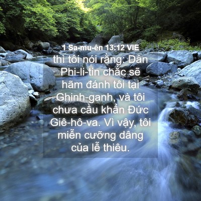 Picture 04 - 1 Sa-mu-ên 13:12 VIE - thì tôi nói rằng: Dân Phi-li-tin chắc - Bible Verse Picture