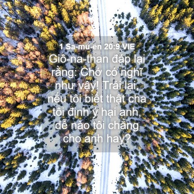 Picture 04 - 1 Sa-mu-ên 20:9 VIE - Giô-na-than đáp lại rằng: Chớ có nghĩ - Bible Verse Picture