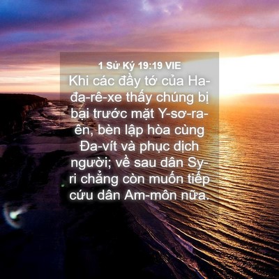 Picture 04 - 1 Sử Ký 19:19 VIE - Khi các đầy tớ của Ha-đa-rê-xe thấy - Bible Verse Picture