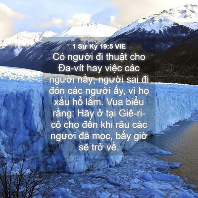 Picture 04 - 1 Sử Ký 19:5 VIE - Có người đi thuật cho Đa-vít hay việc - Bible Verse Picture