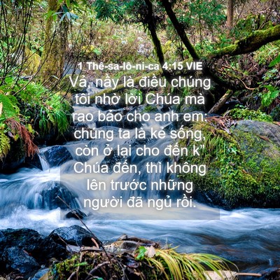 Picture 04 - 1 Thê-sa-lô-ni-ca 4:15 VIE - Vả, nầy là điều chúng tôi nhờ lời - Bible Verse Picture