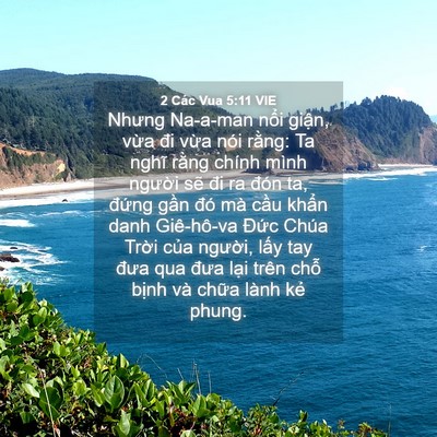 Picture 04 - 2 Các Vua 5:11 VIE - Nhưng Na-a-man nổi giận, vừa đi vừa - Bible Verse Picture