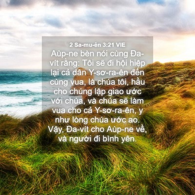 Picture 04 - 2 Sa-mu-ên 3:21 VIE - Aùp-ne bèn nói cùng Đa-vít rằng: Tôi - Bible Verse Picture