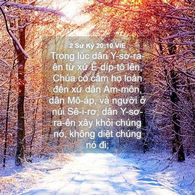 Picture 04 - 2 Sử Ký 20:10 VIE - Trong lúc dân Y-sơ-ra-ên từ xứ - Bible Verse Picture