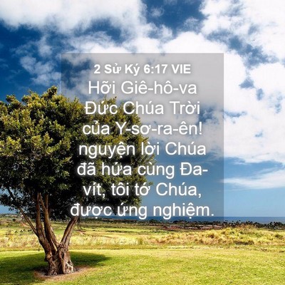 Picture 04 - 2 Sử Ký 6:17 VIE - Hỡi Giê-hô-va Đức Chúa Trời của - Bible Verse Picture