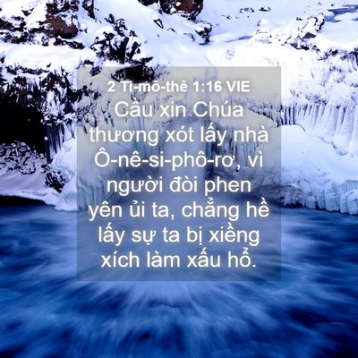 Picture 04 - 2 Ti-mô-thê 1:16 VIE - Cầu xin Chúa thương xót lấy nhà - Bible Verse Picture