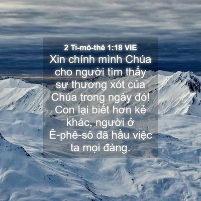 Picture 04 - 2 Ti-mô-thê 1:18 VIE - Xin chính mình Chúa cho người tìm thấy - Bible Verse Picture