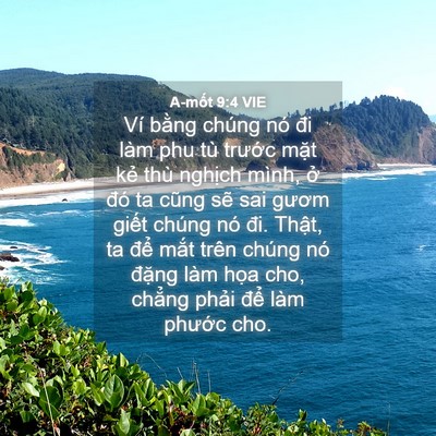 Picture 04 - A-mốt 9:4 VIE - Ví bằng chúng nó đi làm phu tù trước - Bible Verse Picture