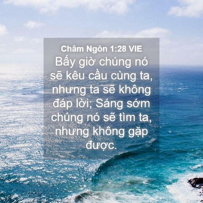 Picture 04 - Châm Ngôn 1:28 VIE - Bấy giờ chúng nó sẽ kêu cầu cùng ta, - Bible Verse Picture