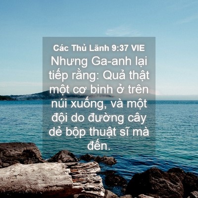 Picture 04 - Các Thủ Lãnh 9:37 VIE - Nhưng Ga-anh lại tiếp rằng: Quả thật - Bible Verse Picture
