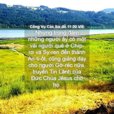 Picture 04 - Công Vụ Các Sứ đồ 11:20 VIE - Nhưng trong đám những người ấy có - Bible Verse Picture