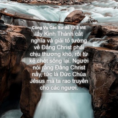 Picture 04 - Công Vụ Các Sứ đồ 17:3 VIE - lấy Kinh Thánh cắt nghĩa và giải tỏ - Bible Verse Picture