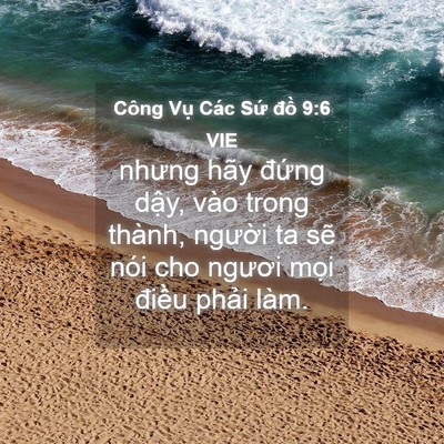 Picture 04 - Công Vụ Các Sứ đồ 9:6 VIE - nhưng hãy đứng dậy, vào trong thành, - Bible Verse Picture
