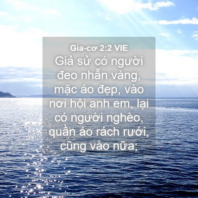 Picture 04 - Gia-cơ 2:2 VIE - Giả sử có người đeo nhẫn vàng, mặc - Bible Verse Picture