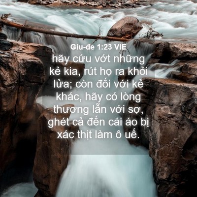 Picture 04 - Giu-đe 1:23 VIE - hãy cứu vớt những kẻ kia, rút họ ra - Bible Verse Picture