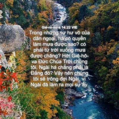 Picture 04 - Giê-rê-mi-a 14:22 VIE - Trong những sự hư vô của dân ngoại, - Bible Verse Picture