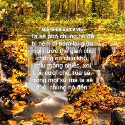 Picture 04 - Giê-rê-mi-a 24:9 VIE - Ta sẽ phó chúng nó để bị ném đi ném - Bible Verse Picture