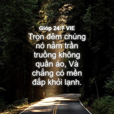 Picture 04 - Gióp 24:7 VIE - Trọn đêm chúng nó nằm trần truồng - Bible Verse Picture