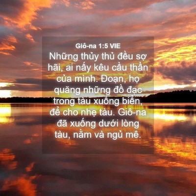 Picture 04 - Giô-na 1:5 VIE - Những thủy thủ đều sợ hãi, ai nấy - Bible Verse Picture