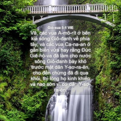 Picture 04 - Giô-sua 5:1 VIE - Vả, các vua A-mô-rít ở bên kia sông - Bible Verse Picture