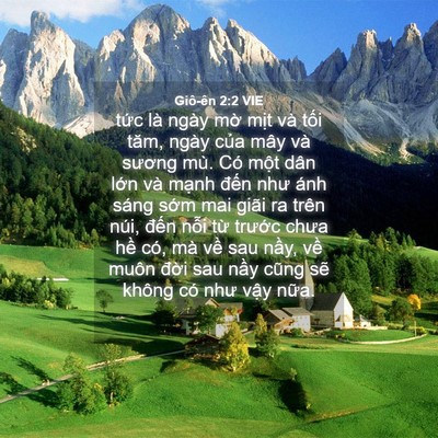 Picture 04 - Giô-ên 2:2 VIE - tức là ngày mờ mịt và tối tăm, ngày - Bible Verse Picture