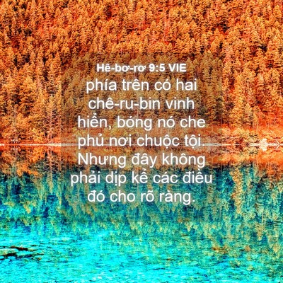 Picture 04 - Hê-bơ-rơ 9:5 VIE - phía trên có hai chê-ru-bin vinh hiển, - Bible Verse Picture