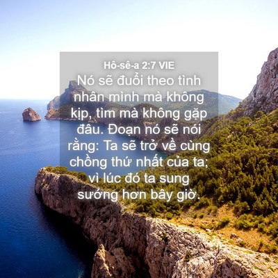 Picture 04 - Hô-sê-a 2:7 VIE - Nó sẽ đuổi theo tình nhân mình mà - Bible Verse Picture