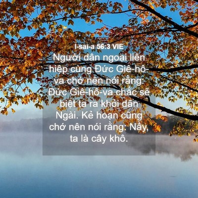 Picture 04 - I-sai-a 56:3 VIE - Người dân ngoại liên hiệp cùng Đức - Bible Verse Picture